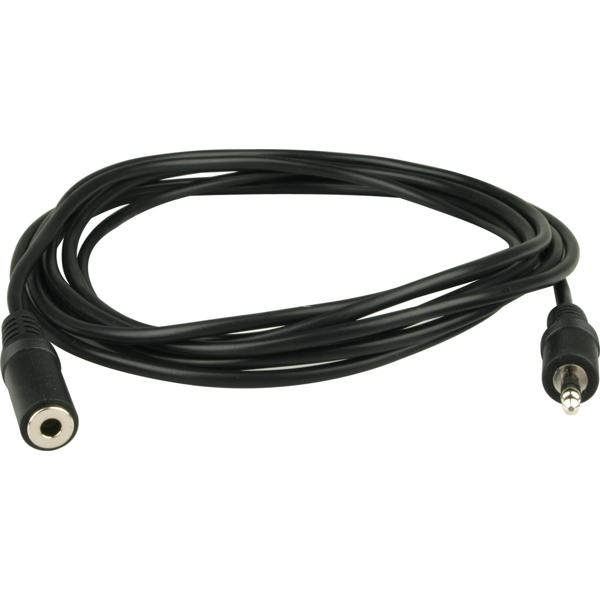 Goobay 3,5 mm jack verlengkabel (zwart, 3 meter, stereo)