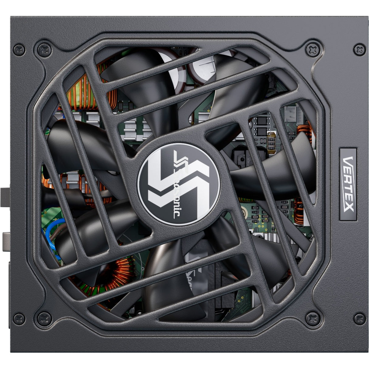 Seasonic vertex px-1000 modulaire 1000 watt voeding (zwart, 1x 12v-2x6, 3x pcie)