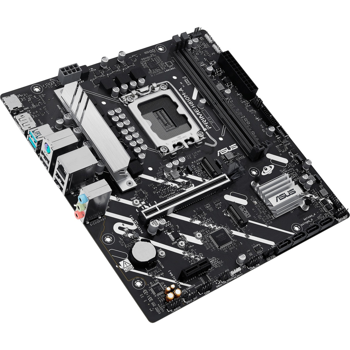 Asus prime h810m-a-csm socket 1851 moederbord (raid, gb-lan, sound, µatx)