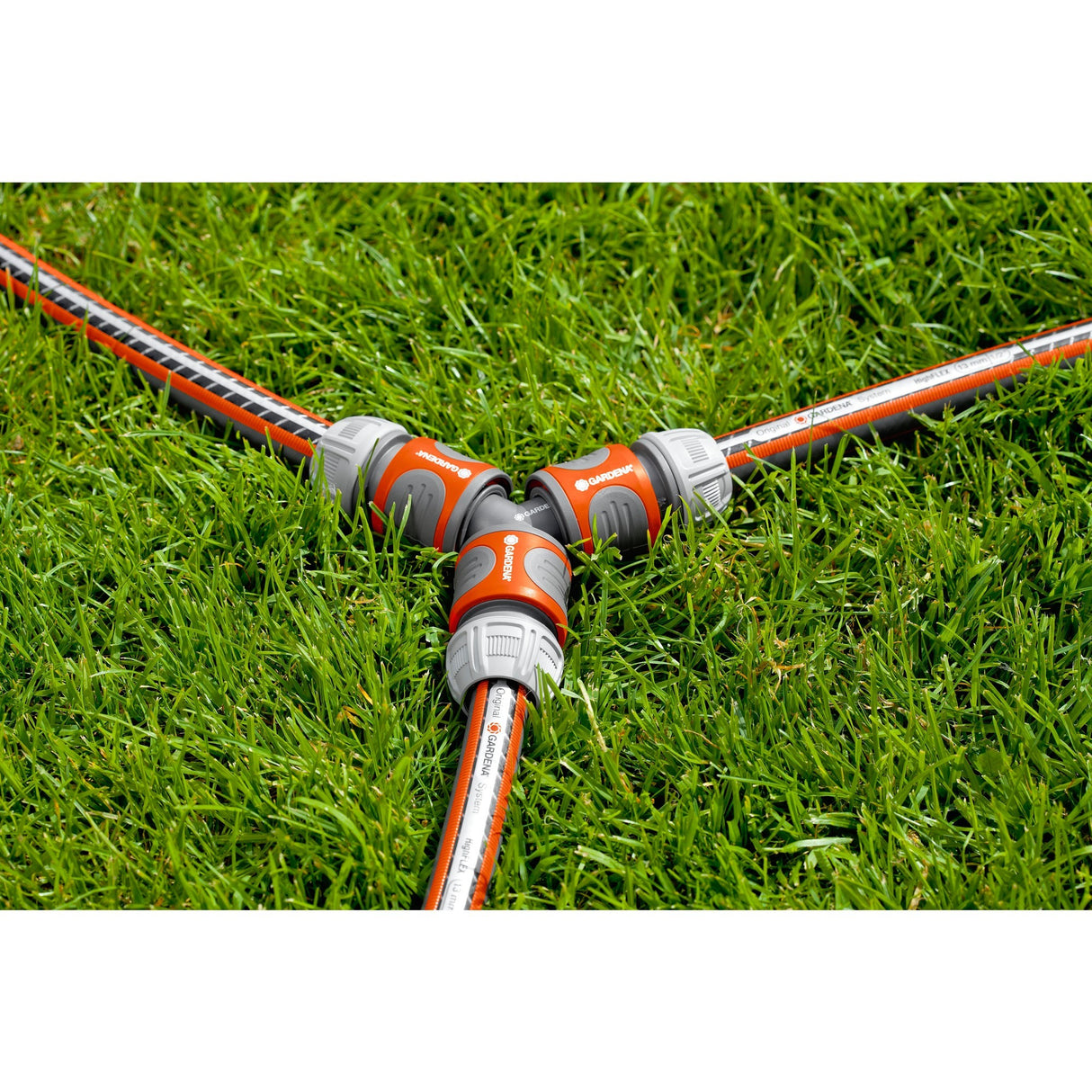Gardena tweezijdige-slangkoppelingset-oranje-en-grijs-18287-20