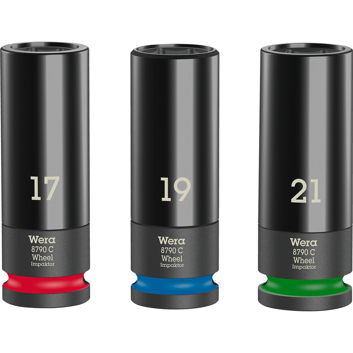 Wera wheel impactor c set 1 dopsleutel (3-delig, met velgbescherming)