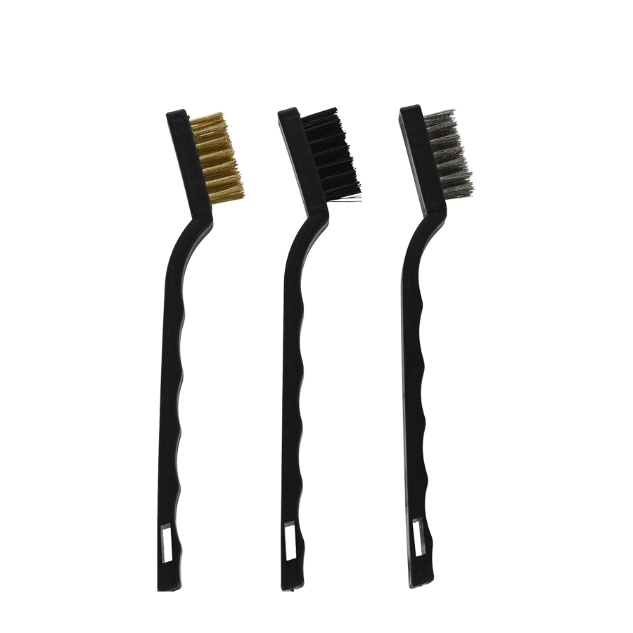 Fx tools staalborstel 17cm set 3-delig