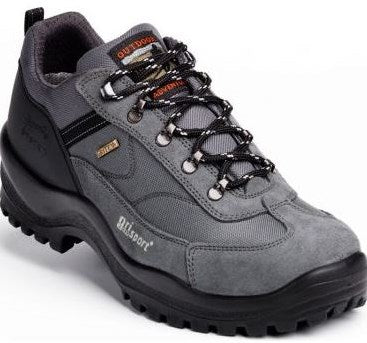 Grisport torino low unisex wandelschoenen - black