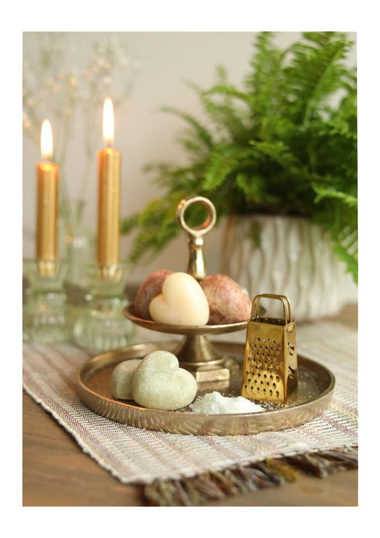 Ideas 4 seasons aroma hearts vanilla 4,5x4,5x2cm set a 3 stuks