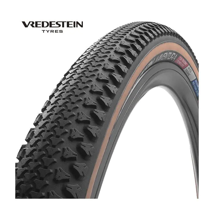 Vredestein buitenband aventura core 50-584 - 27.5 27.5x2.00 tlr vouw zwart transp
