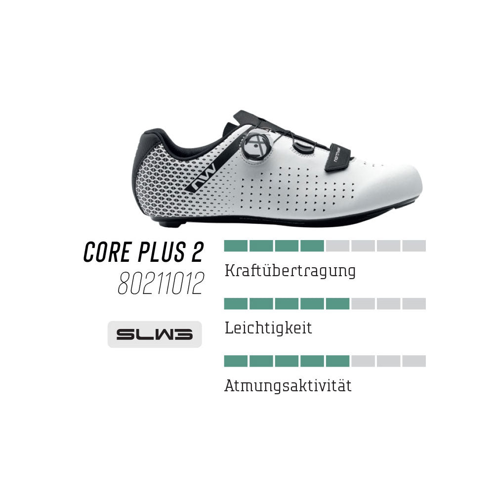 Northwave core plus 2 - road bike shoes | 41