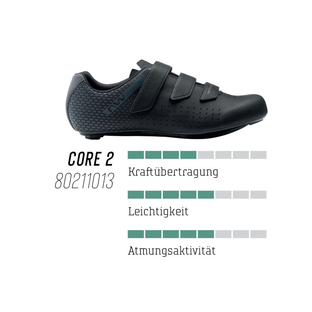 Northwave core 2 - road bike shoes | 41
