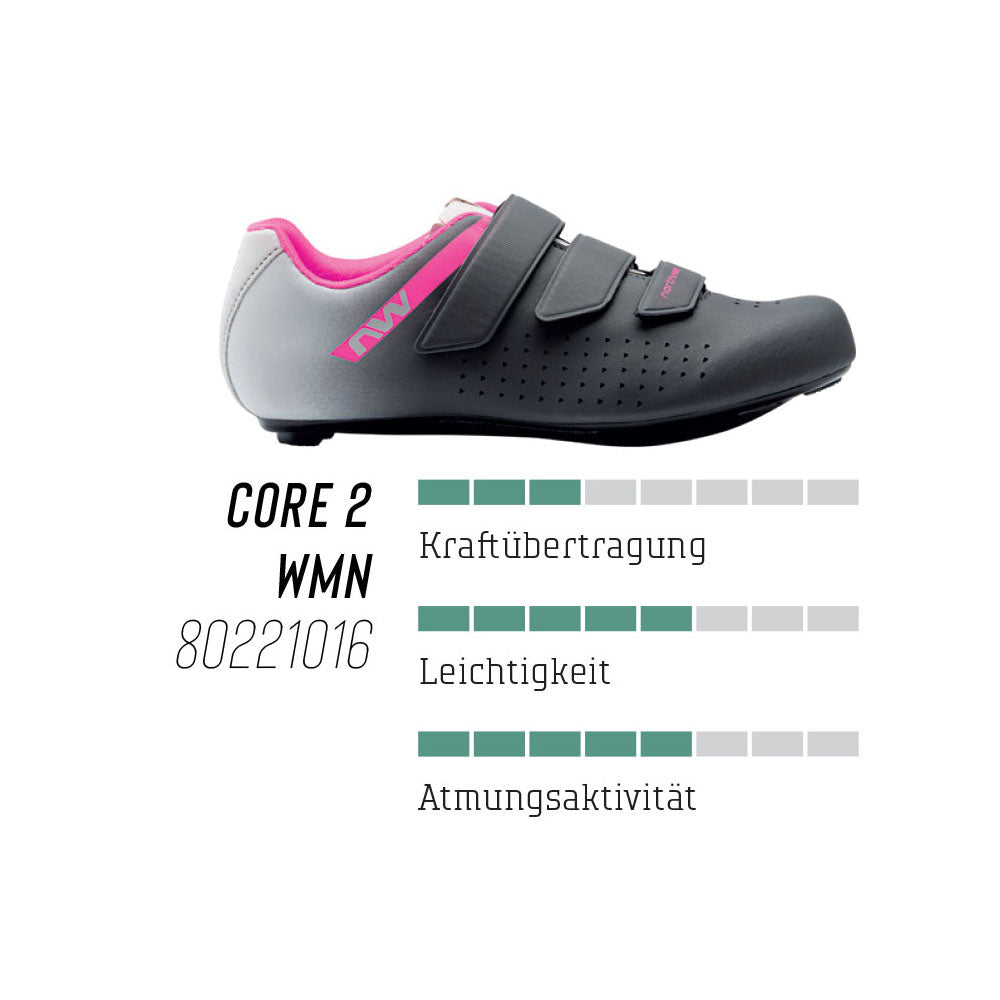 Northwave core 2 - women's road bike shoes | 41,5