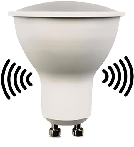 Enzo led spot gu10 230v 7-75w 120gr wit 2700k dimbaar sensor - led0690