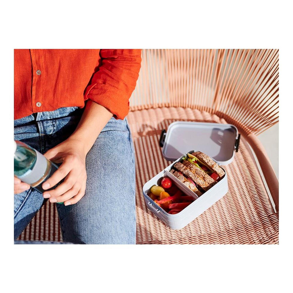 Mepal lunchbox take a break midi nordic blue