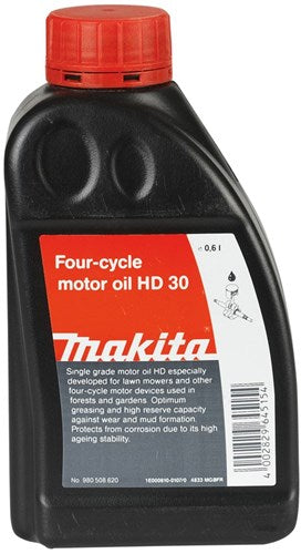 Makita accessoires makita motorolie hd30 sae30 - 4-takt voor grasmaaiers - 0,6l