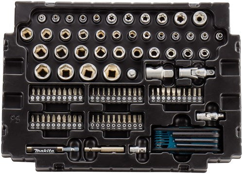 Makita accessoires makita e-08713 120-delig in mbox - handgereedschapsset