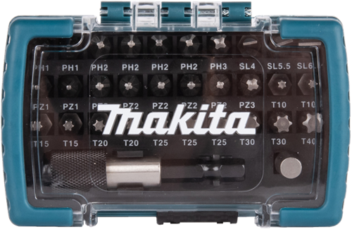 Makita accessoires makita schroefbitset 32dlg - d-74762