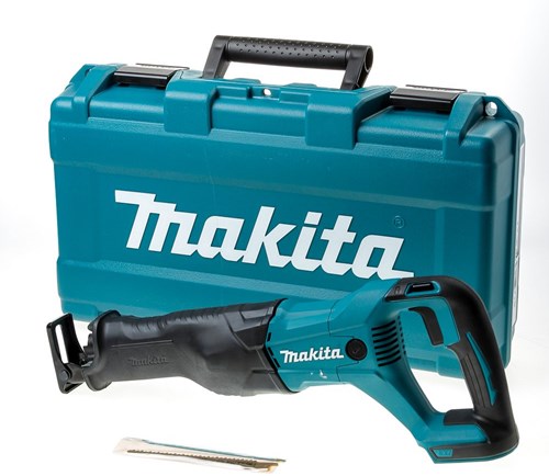 Makita djr186zk reciprozaag 18 volt - losse body (geleverd zonder accu en lader)