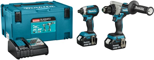 Makita dlx2545tj | lxt accu combiset 18v in mbox met ddf492 en dtd153 (2x 5.0ah accu + lader) - dlx2545tj