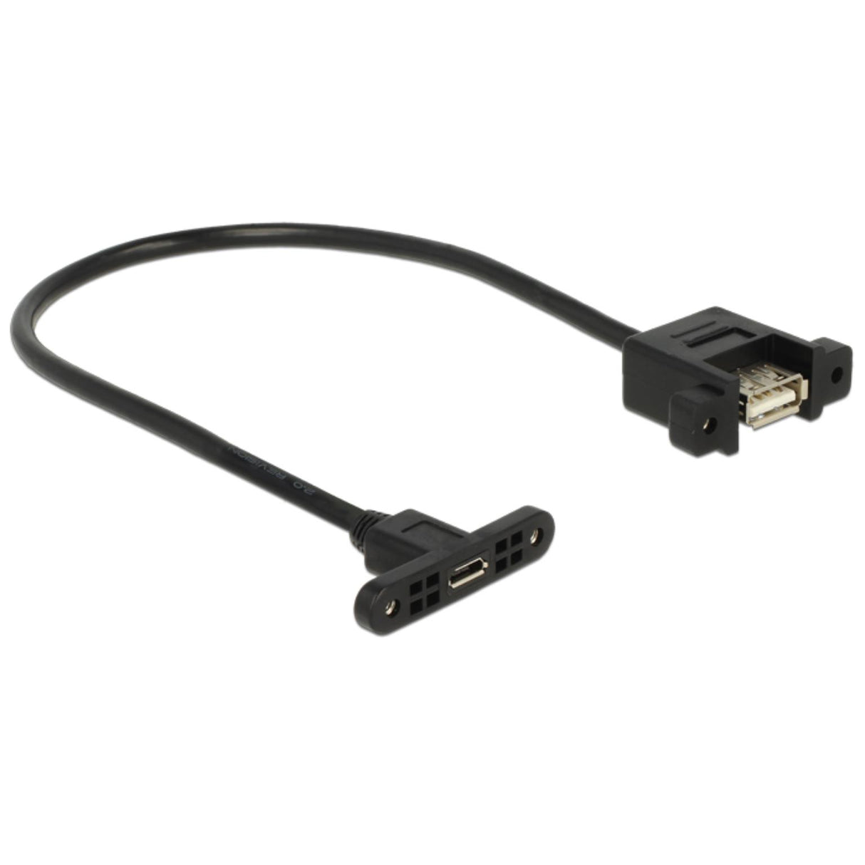 Usb micro b inbouw