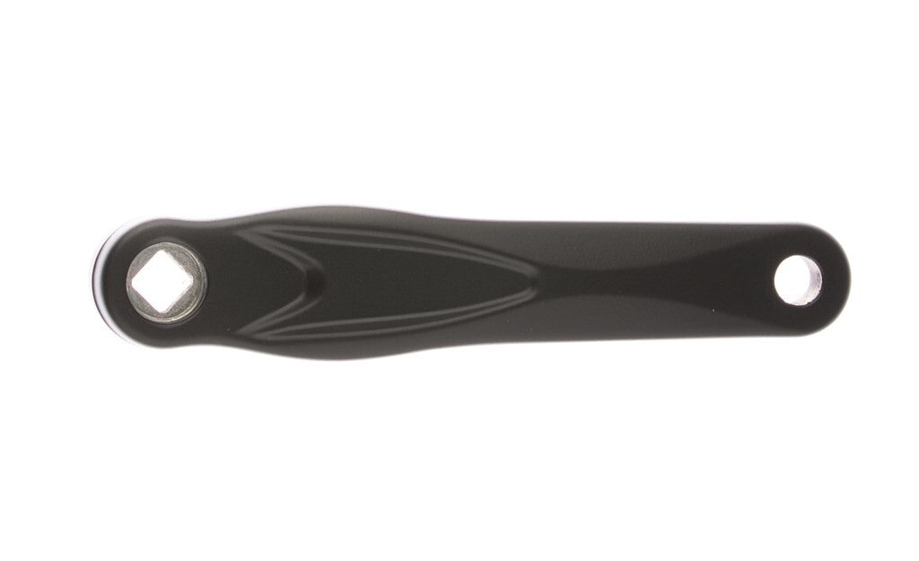 Miranda crank links Alfa-1 170mm zwart gecoat