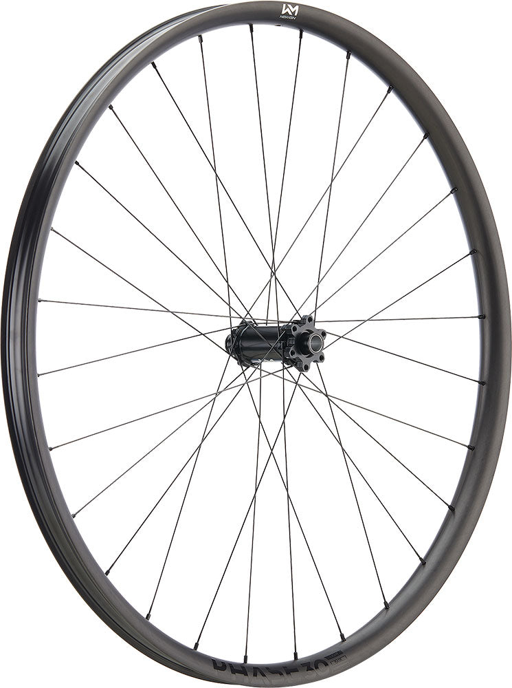 Newmen phase 30 base 29 6-bolt 15x110 fade carbon front wheel