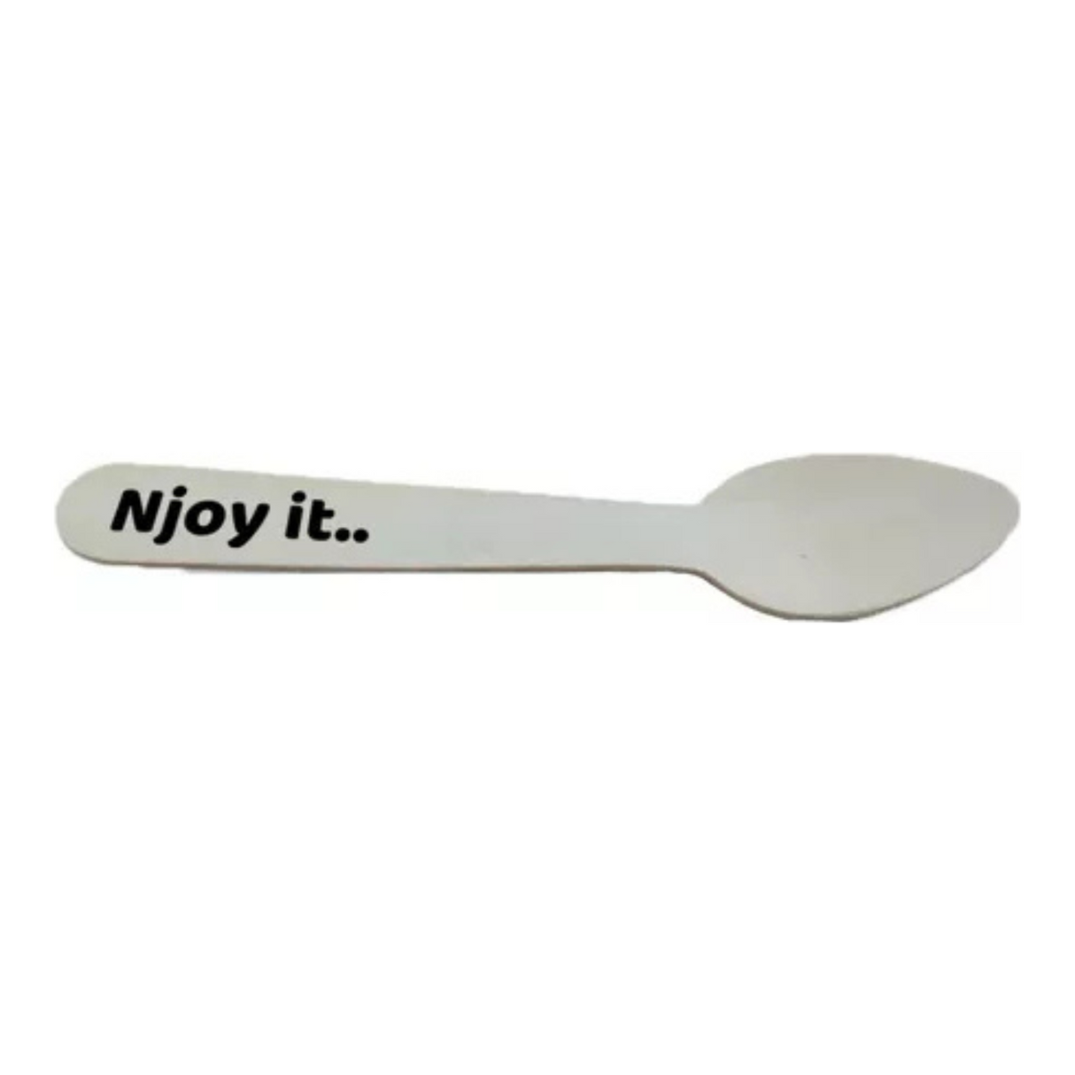 Njoy ijslepeltjes hout bio 14 cm (100 stuks)