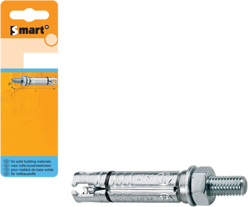Pgb-europe smart | keilbout pfg sb ankerstang m12x30x125 zn | 6 st sm000k001120125h