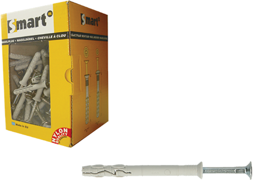 Pgb-europe smart | nagelplug vk boord gemonteerd ø 6x40 | 100 st sm0pkkn01060040e
