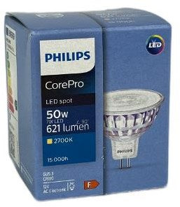 Philips led spot gu5.3 12v 7-50w 4000k - led3524