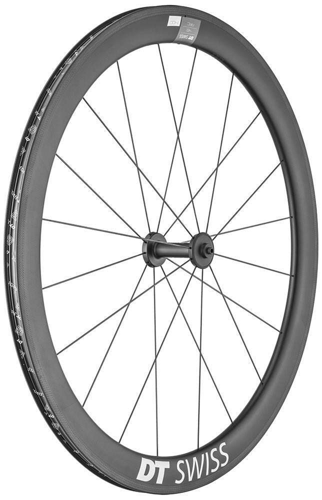 Dt swiss arc 1400 dicut® carbon front wheel | 62 mm