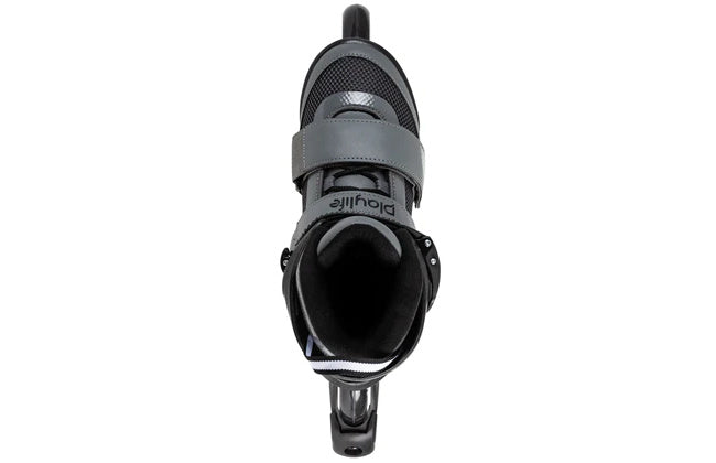 Playlife gt 110 fitness inlineskates zwart grijs maat 37