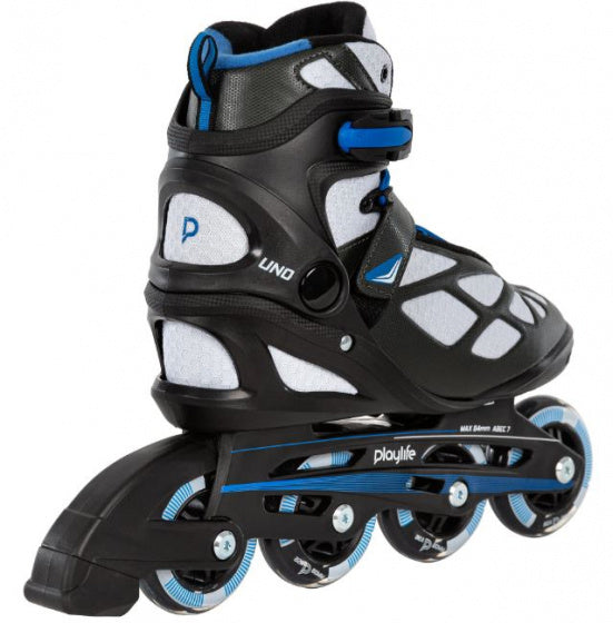 Playlife Inline skates Black 80 softboot 82A zwart maat 37