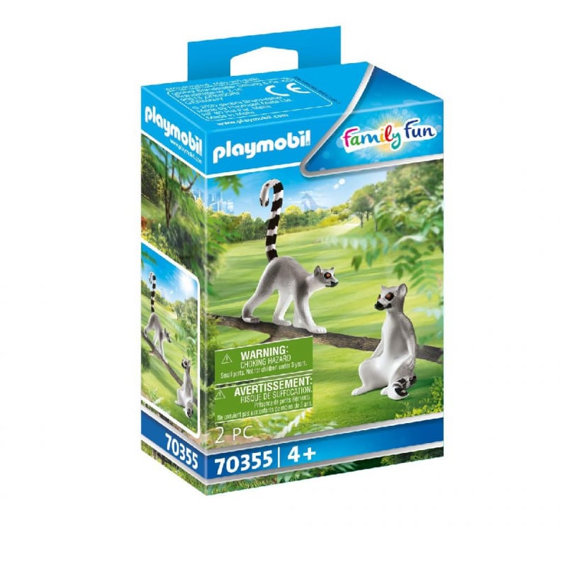 Playmobil - 70355 family fun koppel ringstaartmaki’s
