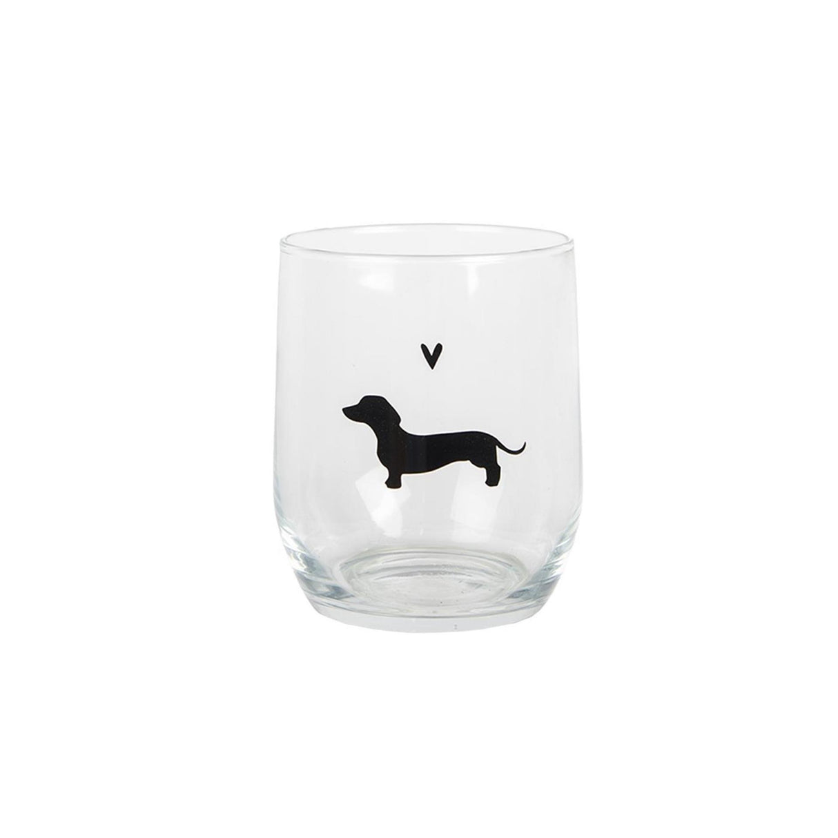 Clayre eef drinkglas tekkel 300ml 㘠8x9 cm glas