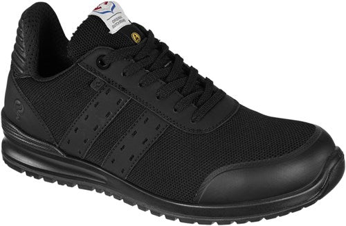 Quick werkschoen sprint dark laag qs0561 s1p | zwart | maat 37 - 00.114.006.37