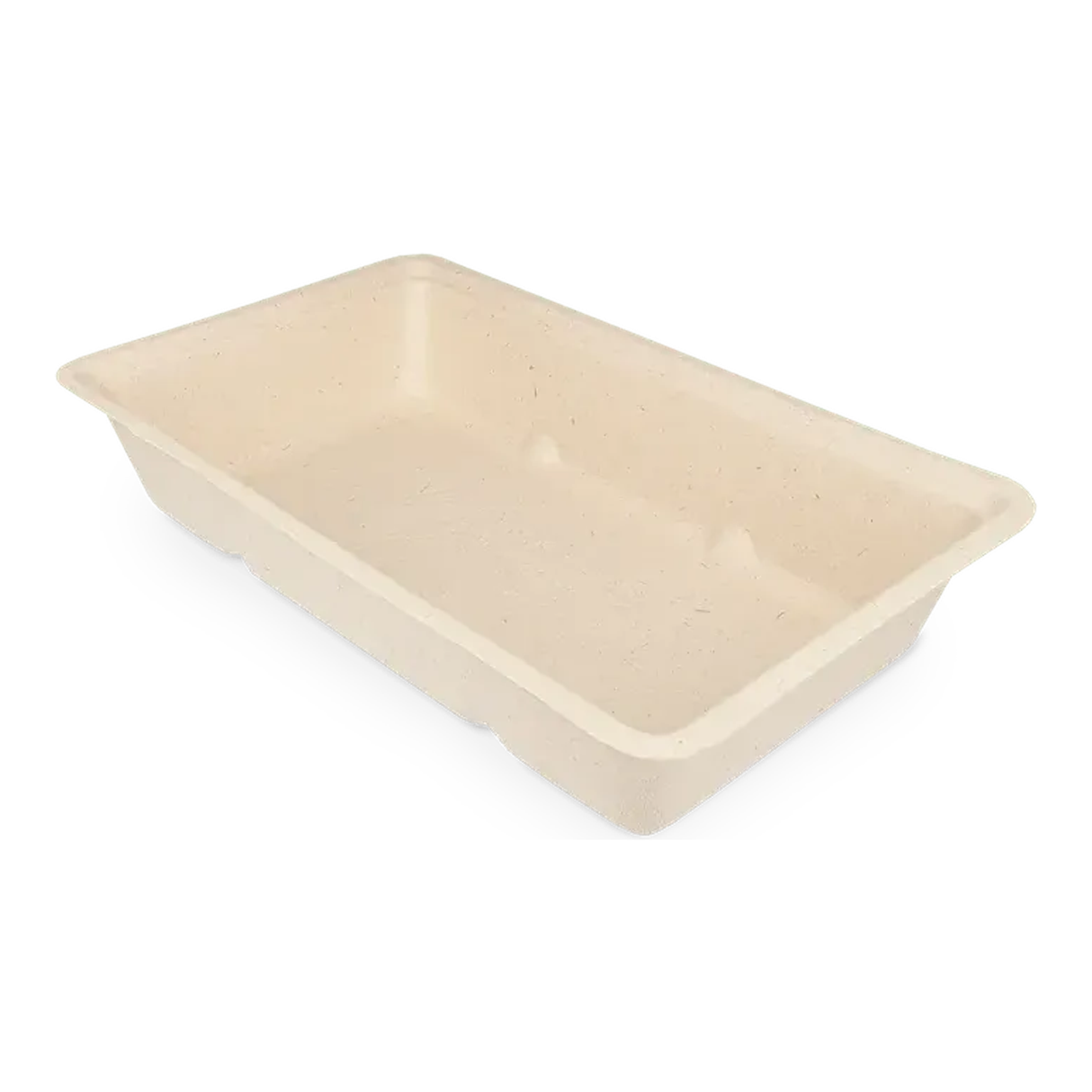 Takeaware snackbakje a14 bagasse pfas-vrij (500 stuks)