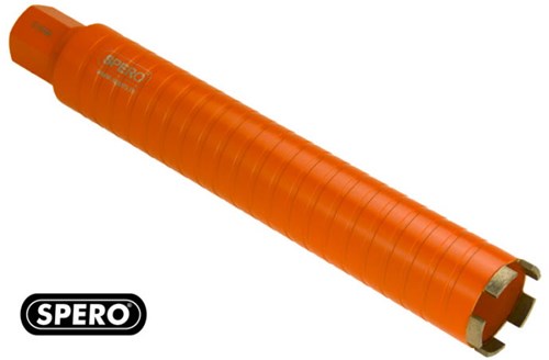 Spero 67mm droog unc softimpact beton diamantboor premium l:350mm - sft-67