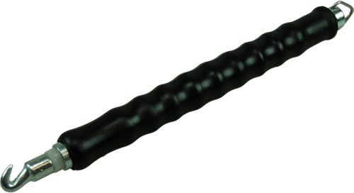 Spero deluxe snelstroptrekker c.q. drilbinder rubber handvat 120mm groen,1 stuk – spvm06