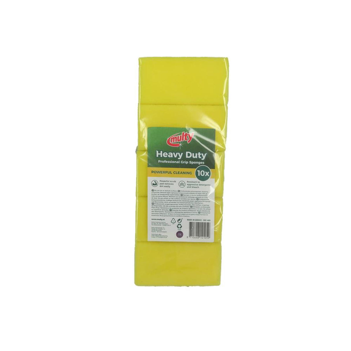 Multy heavy duty schuursponsen 10-pack
