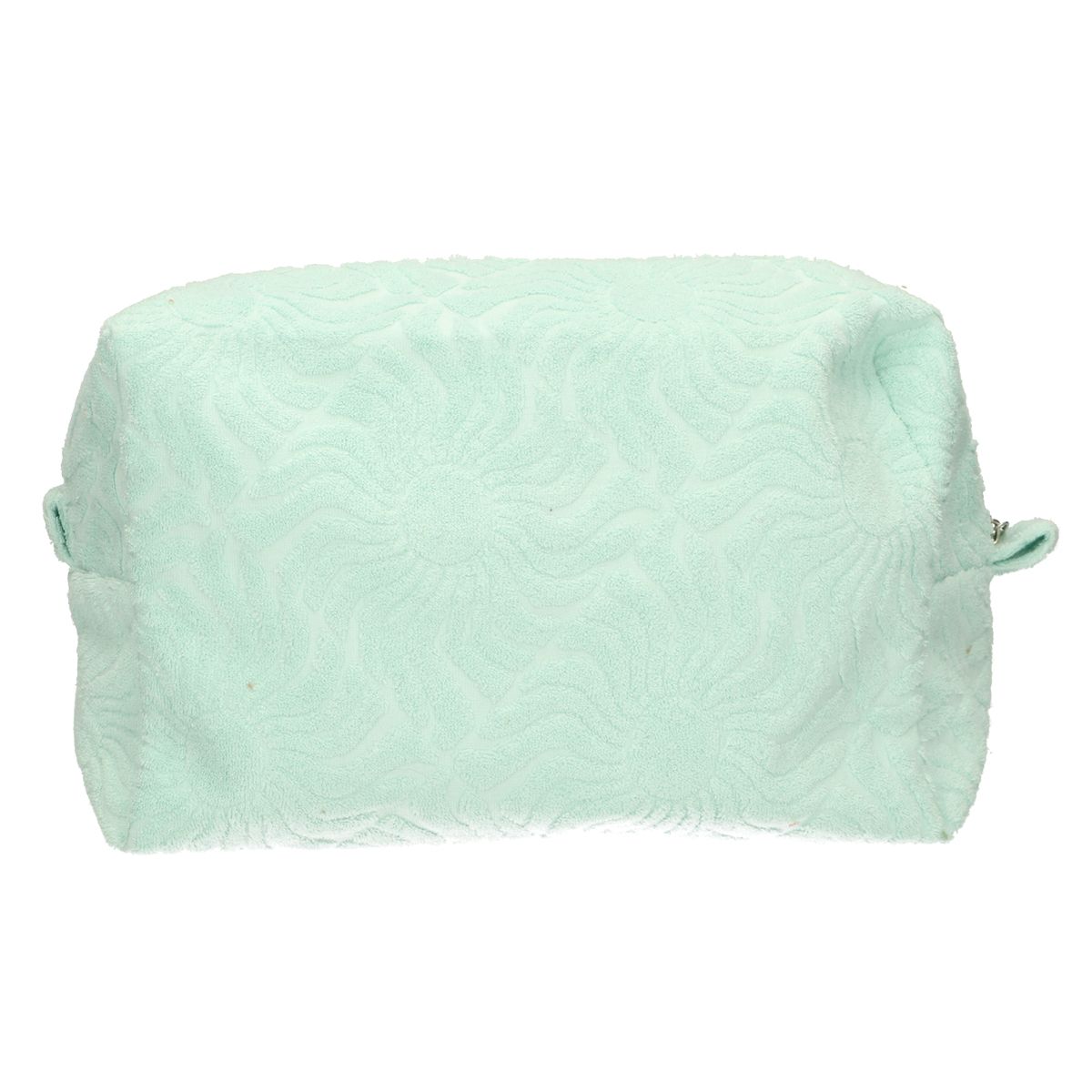 Traveller toilettas badstof sunny turquoise 21,5cm x 19cm