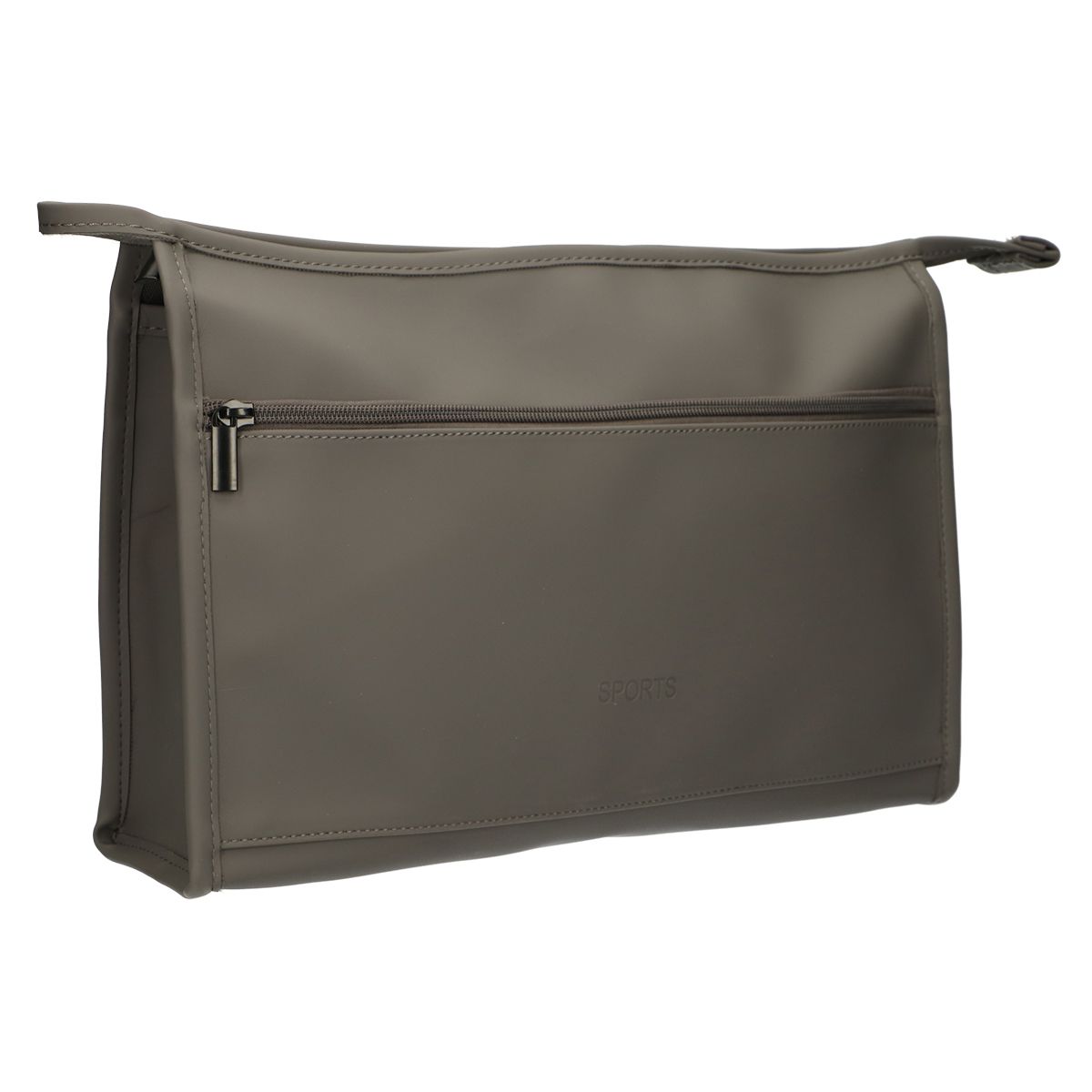 Traveller toilettas sports waterdicht grijs 35cm x 22,5cm