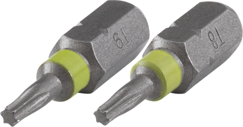 Wolfcraft - bitset - torx - t8 - t9 - 2 delig - 2495000