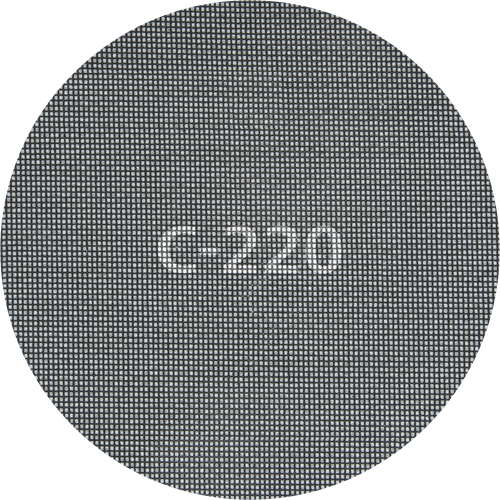 Wolfcraft - 225mm schuurpapier - korrel 220 - 5 stuks - klittenband bevestiging - 2288000
