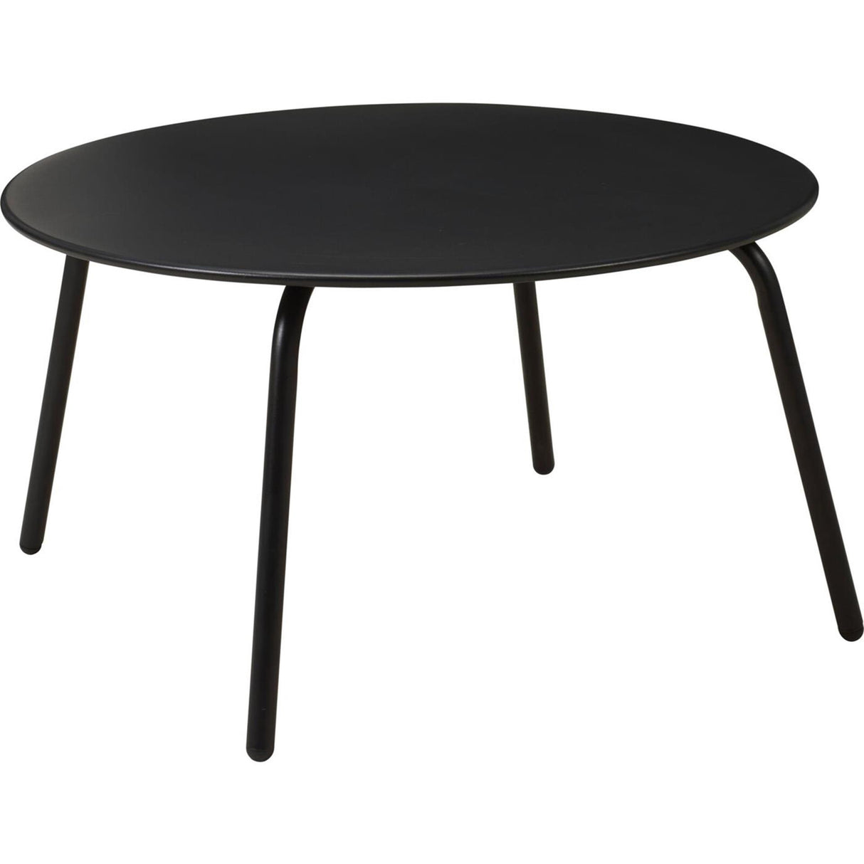 Home styling tafel zwart ã¸70xh40cm rond