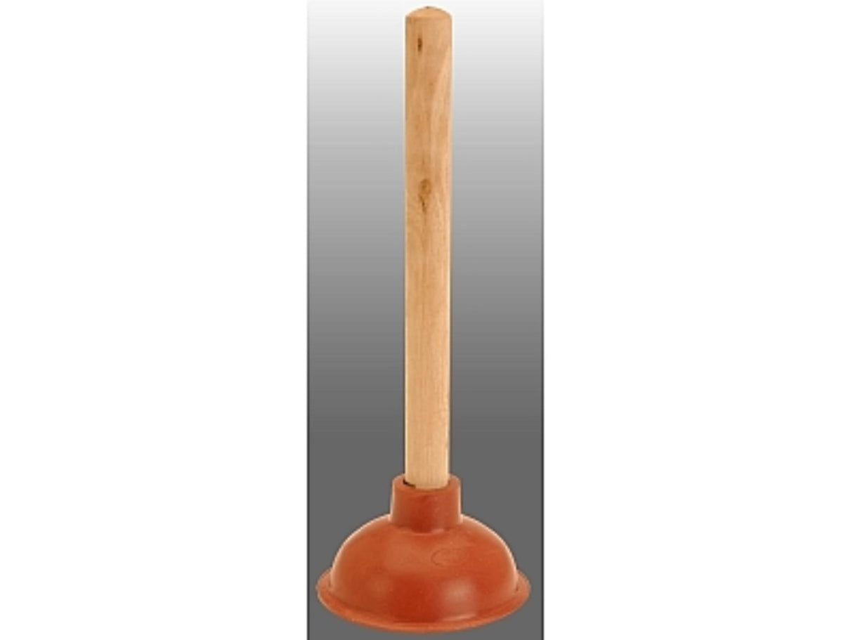 Ultra clean ontstopper houten steel 40x13,5 rubber