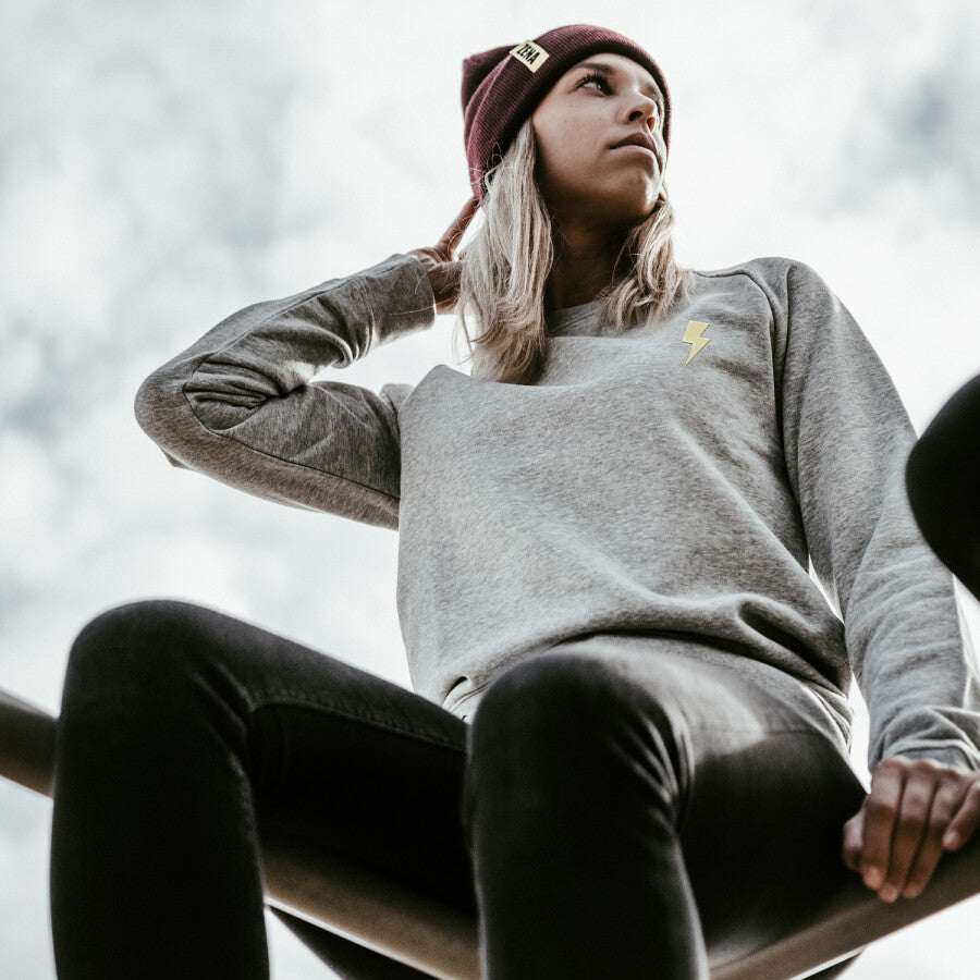 Zena sweater flash heather grey m