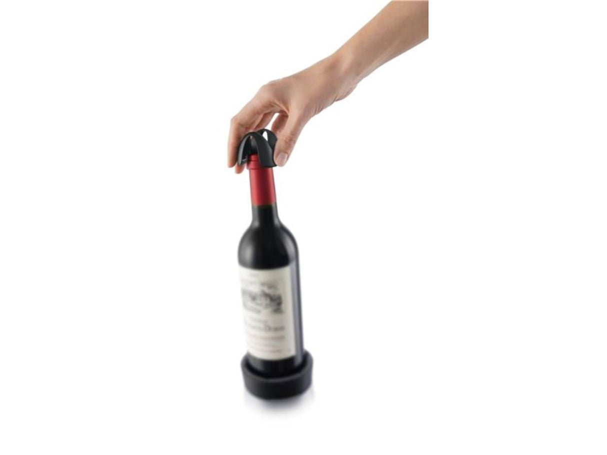 Vacu vin foliesnijder | zwart