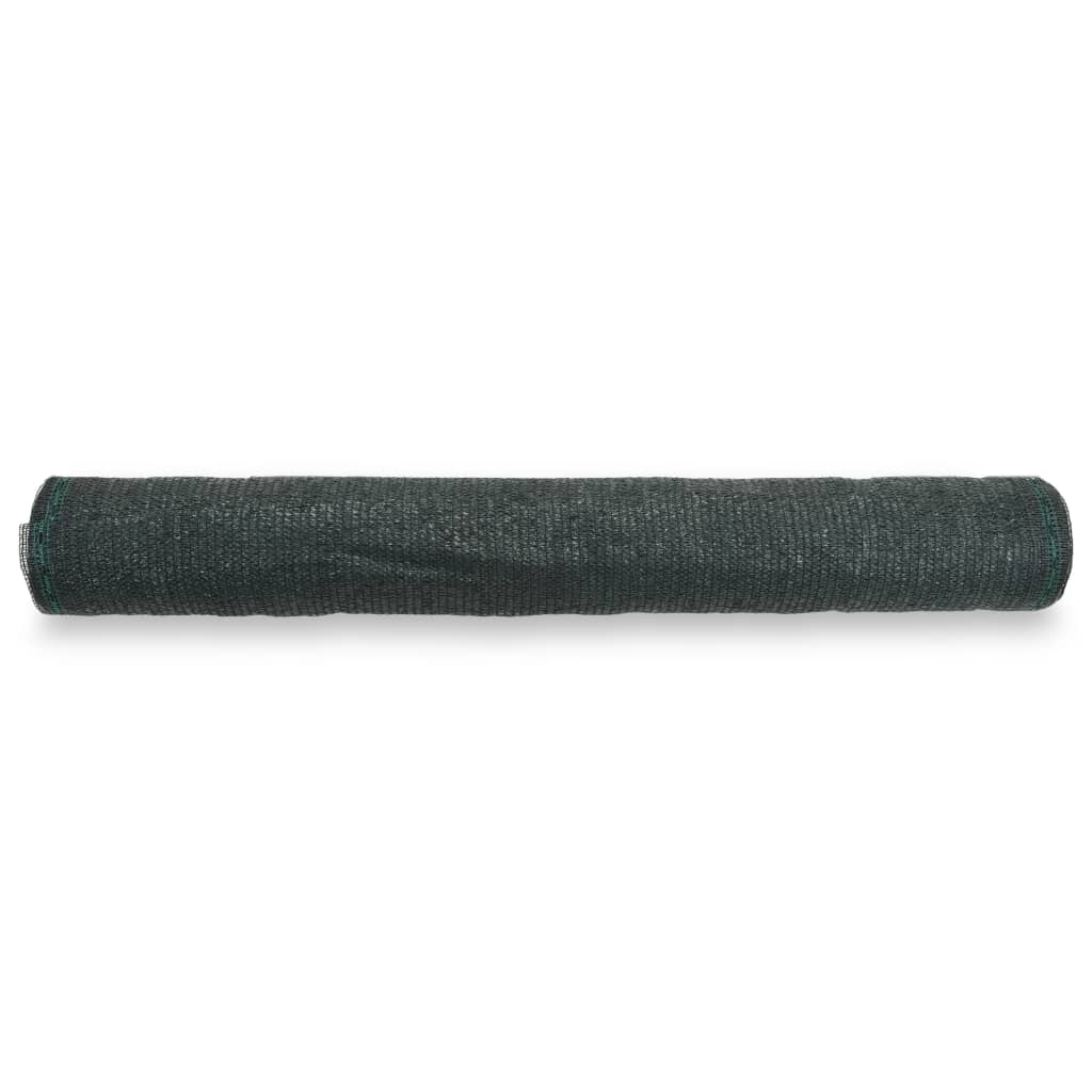 VidaXL Tennisscherm 1,6x50 m HDPE groen