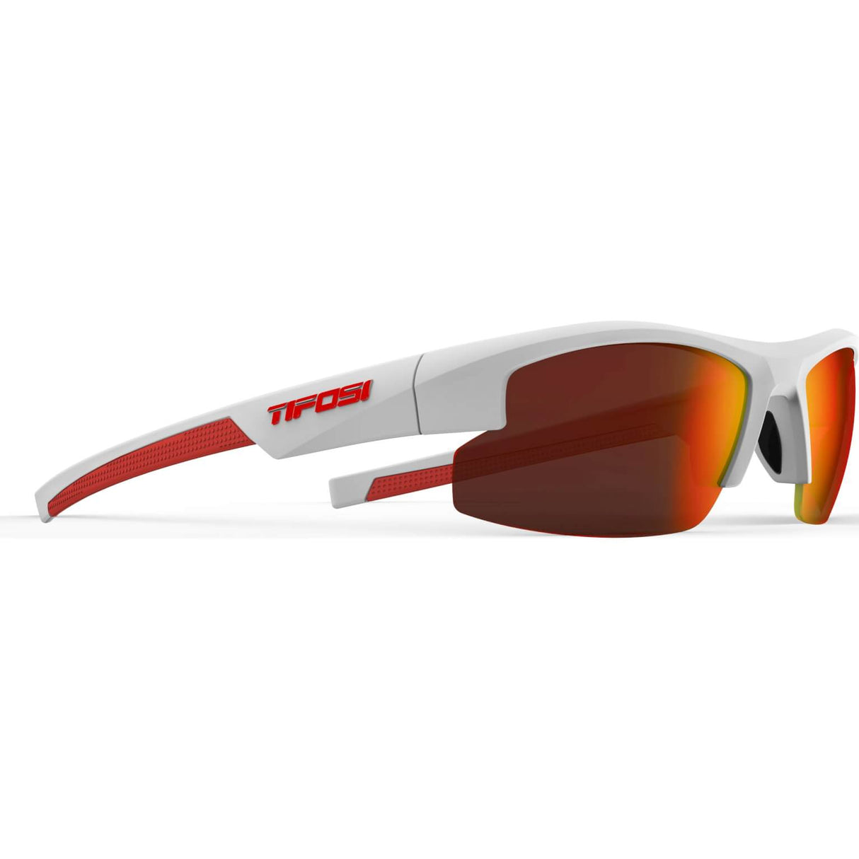 Tifosi Bril ShutOut mat wit rood (XS S)