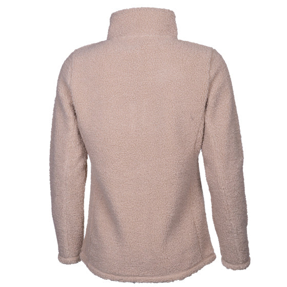 Life line Lorne Sherpa Fleecejas dames beige maat M