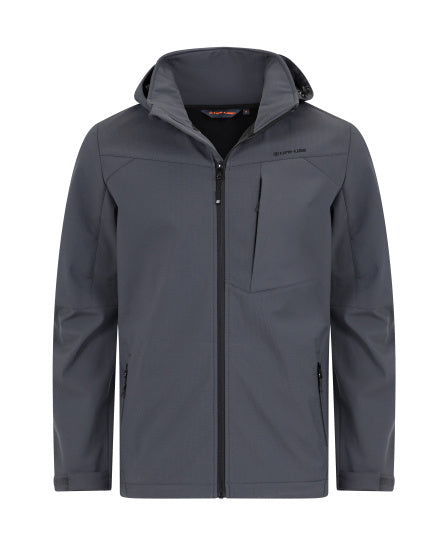 Life line Murray Softshell Jacket heren grijs maat L