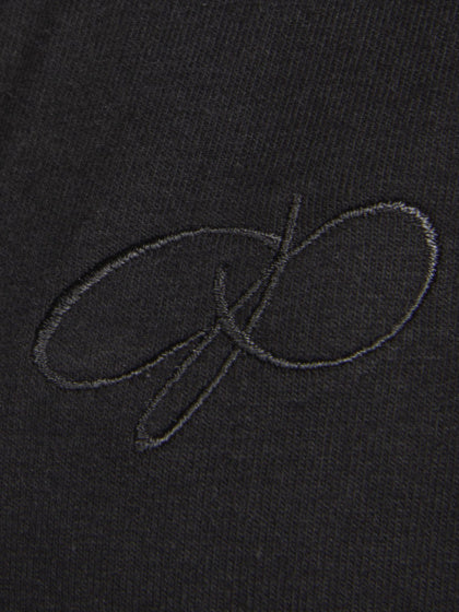 Papillon Sweat Hoody Katoen Dames Zwart Maat S