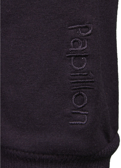 Papillon Sweat Hoody Katoen Dames Zwart Maat XXL